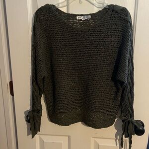 Jolt Women's Olive Knit Sweater